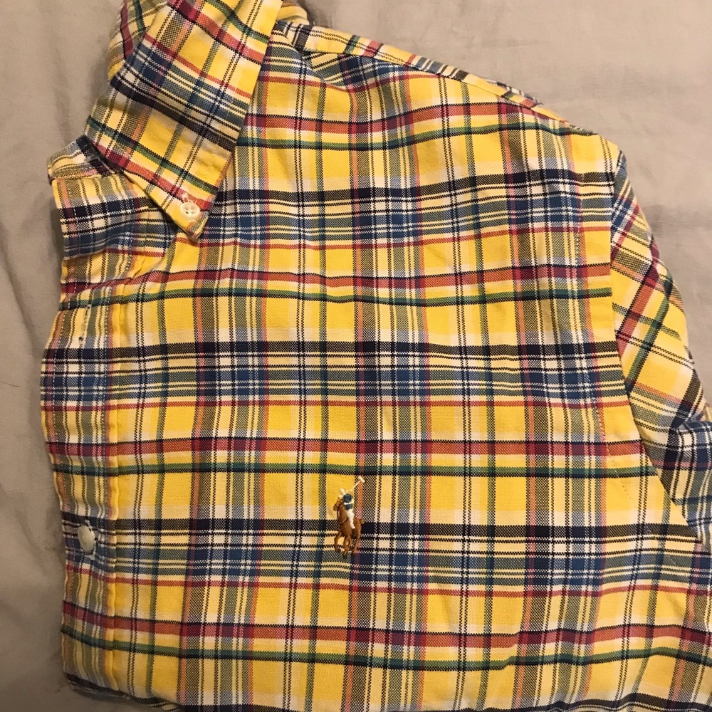 Ralph Lauren classic fit long sleeve button down